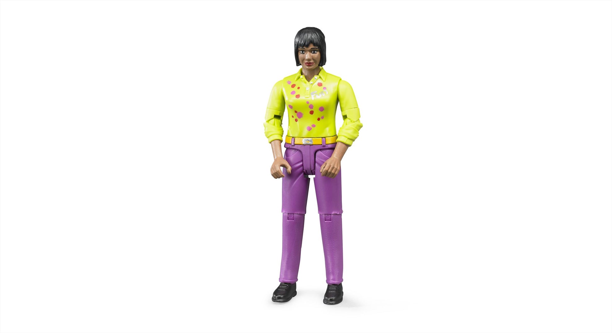 Bruder bworld Vrouw met paarse broek