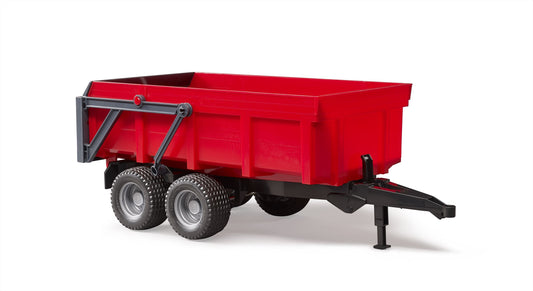 Bruder Kieptrailer Rood