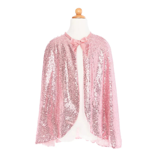 Precious Pink Sequins Cape, Size US 4-6