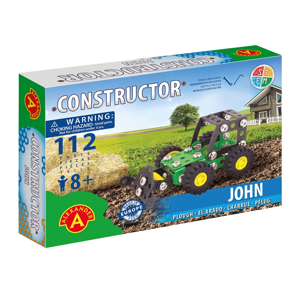 Constructor - John (Snow Plow) - 112pcs