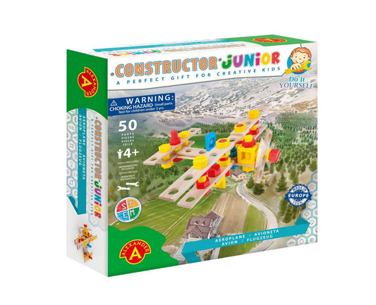 Constructor Junior - Aeroplane - 50pcs