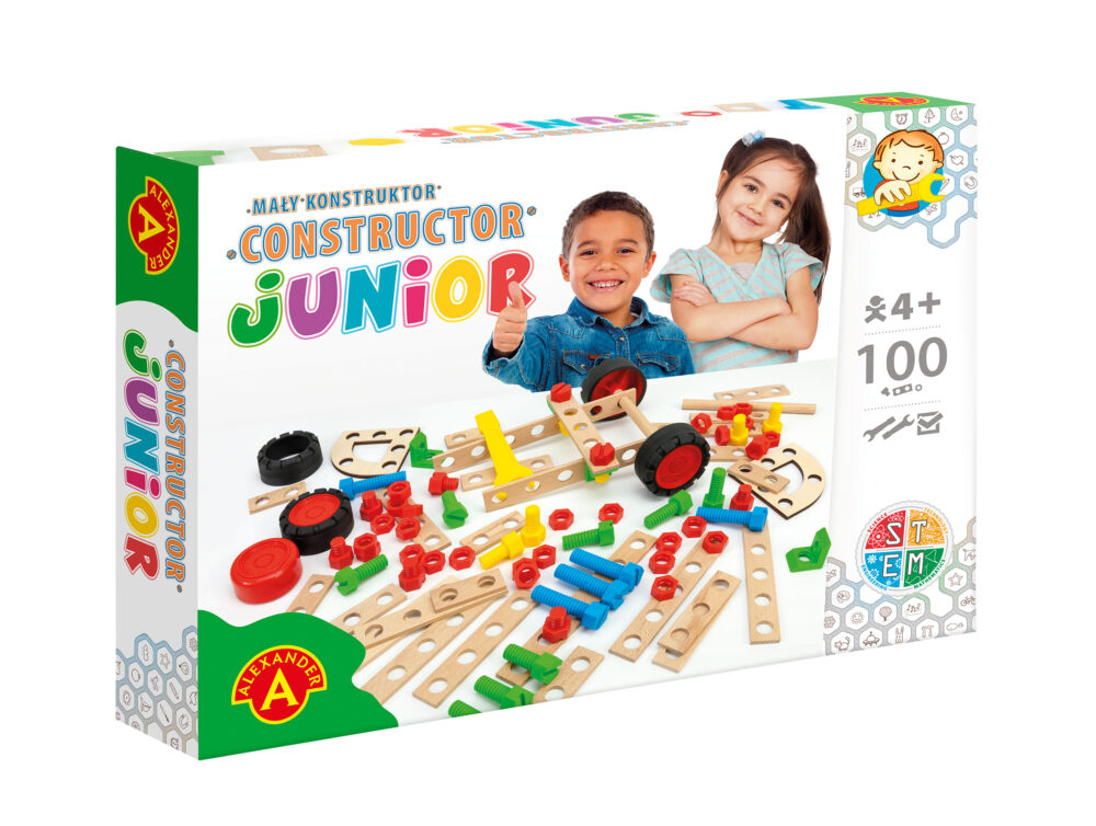 Constructor Junior – Do it yourself construction sets - 100pcs