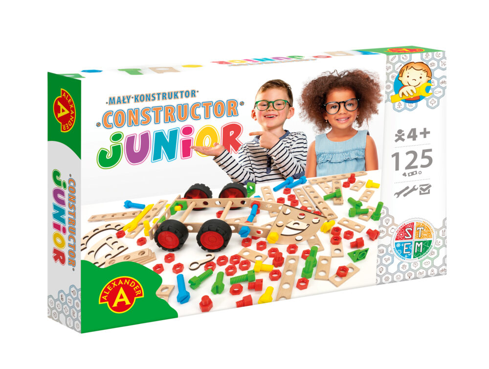 Constructor Junior – Do it yourself construction sets - 125pcs