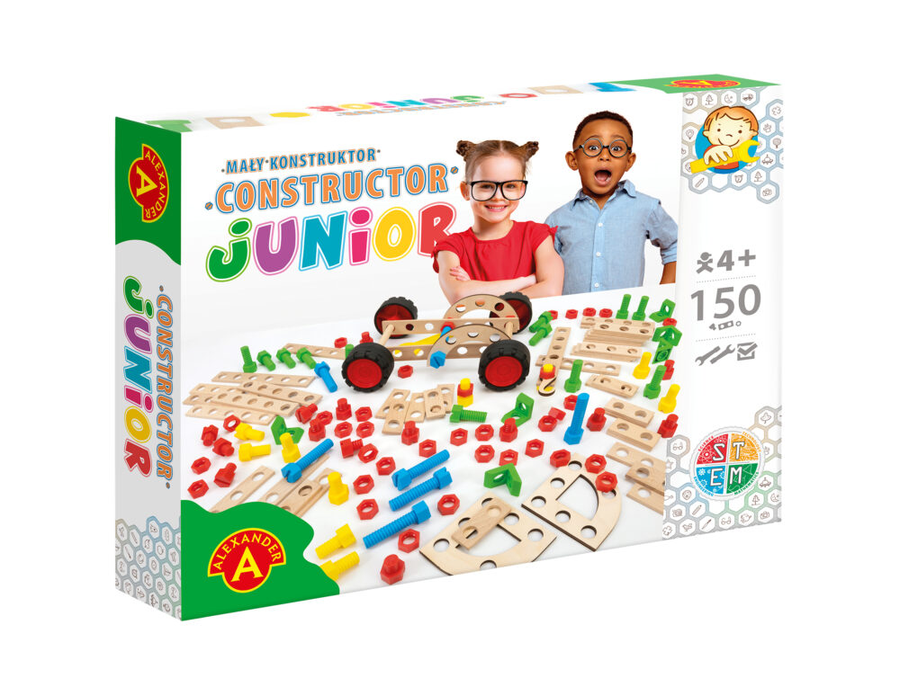 Constructor Junior – Do it yourself construction sets - 150pcs