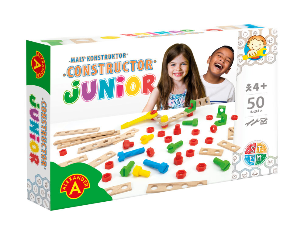 Constructor Junior – Do it yourself construction sets - 50pcs