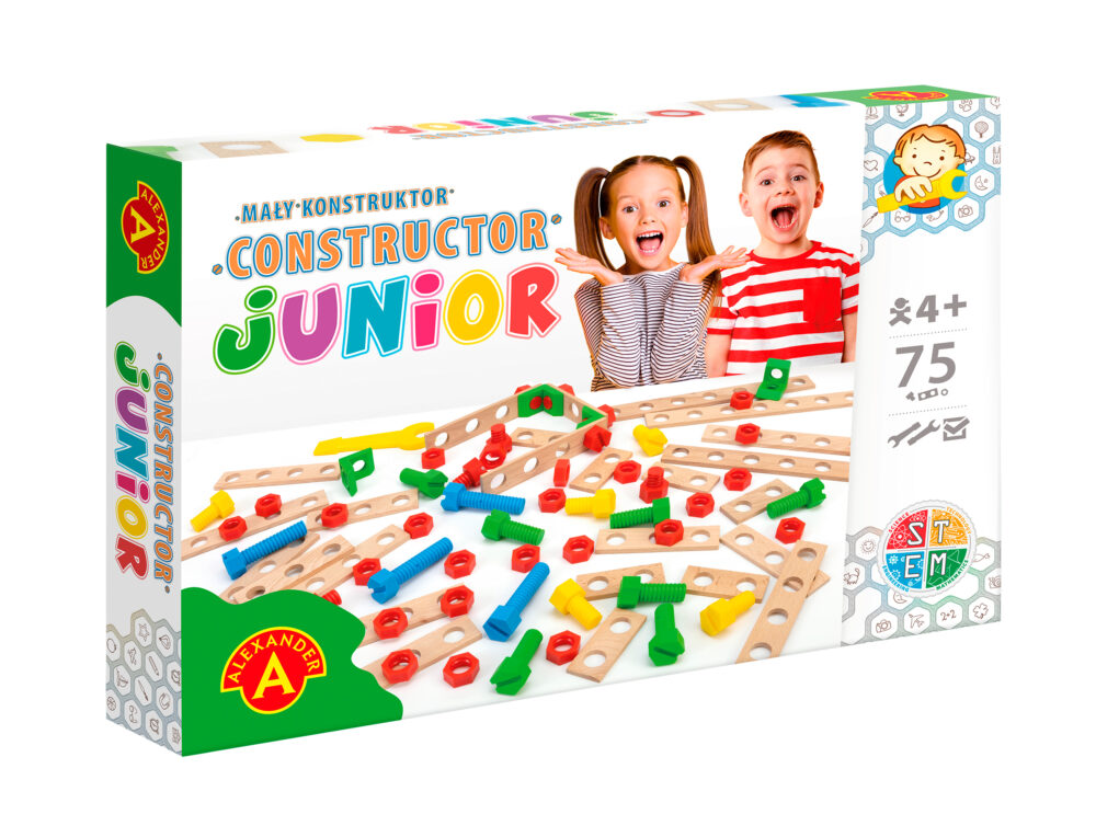 Constructor Junior – Do it yourself construction sets - 75pcs