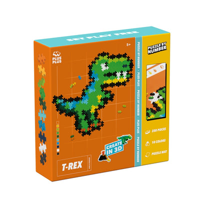 Puzzel by number dino