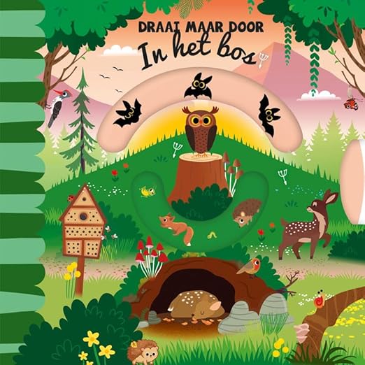 Draai maar door in het bos