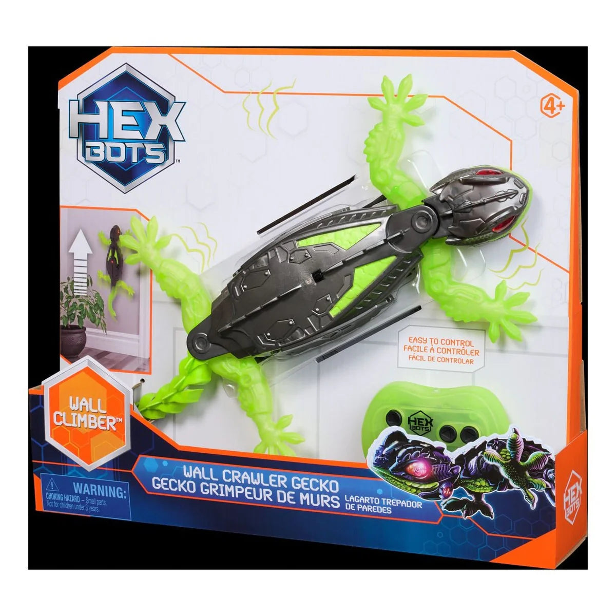 Hex bots wall crawler gecko