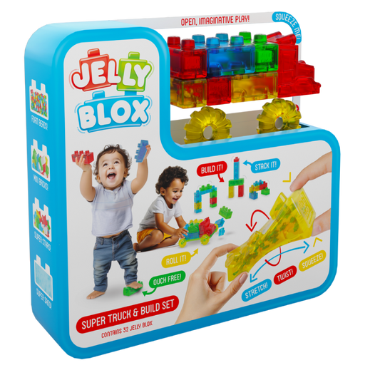 Jelly blocks truck