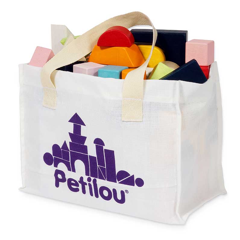 LTV - Building Blocks & Bag - 60 pieces