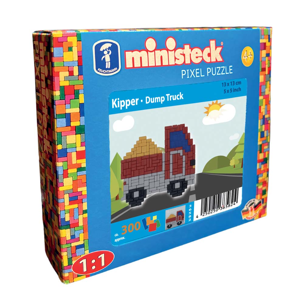 Ministeck Dump Truck - Small Box - 300pcs