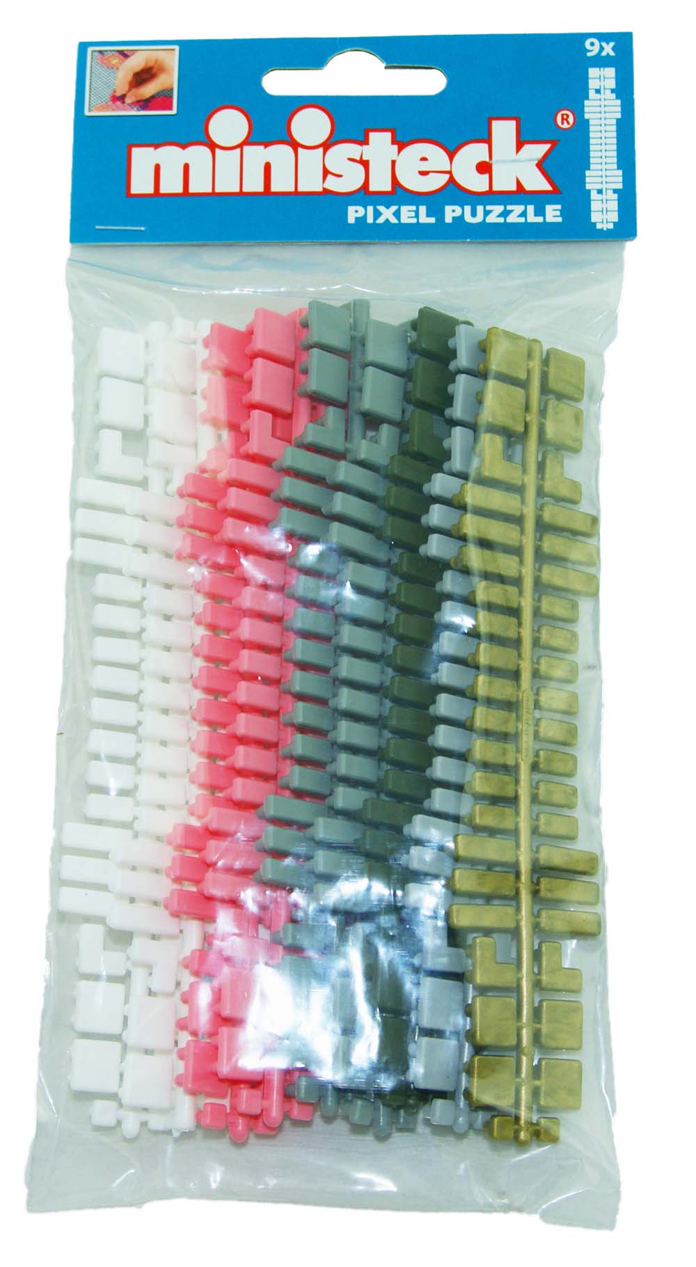 Ministeck Set III - 9 Color Strips (31613 - 31618) - Polybag