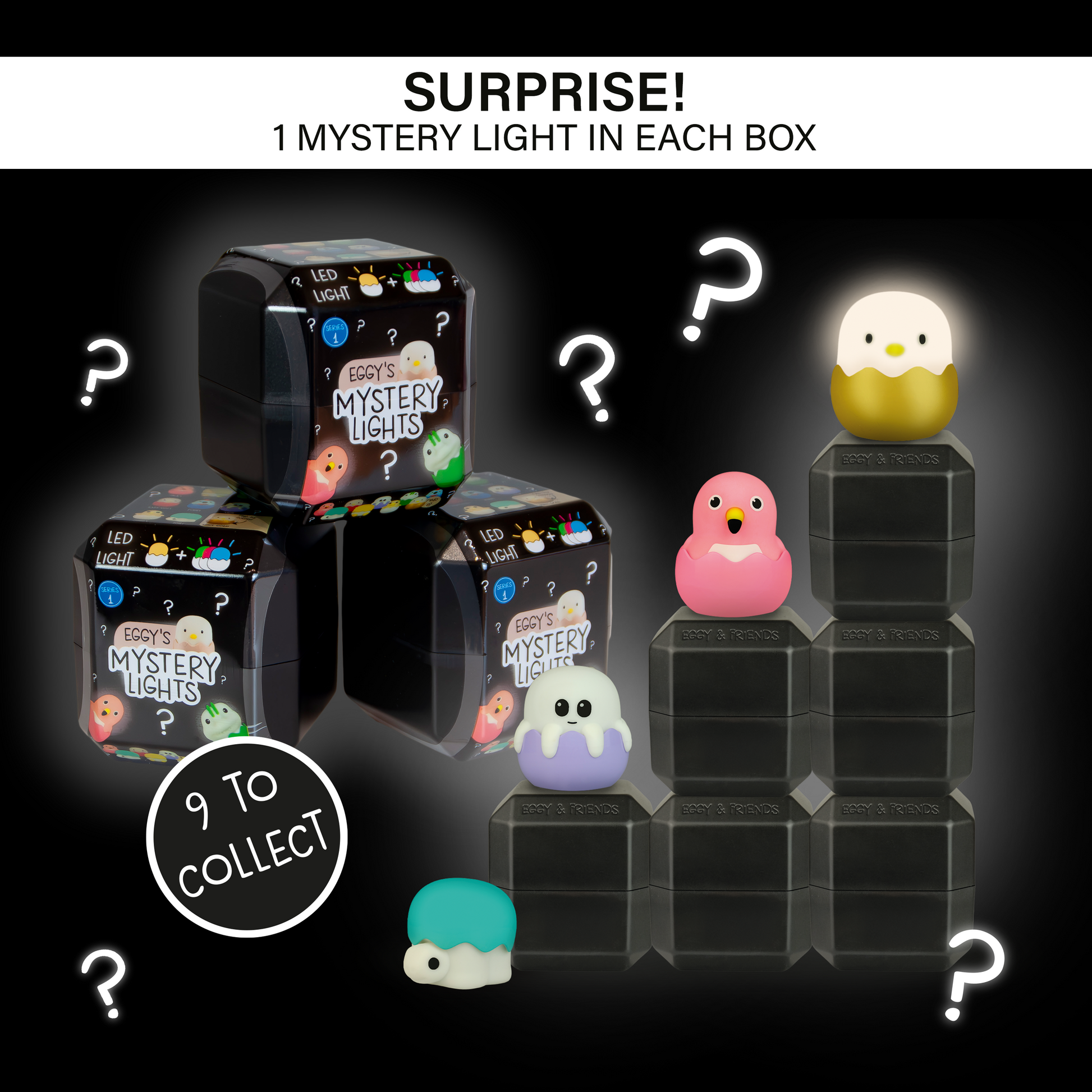 Mystery light eggs
