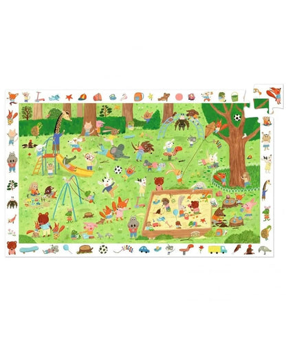 Observation puzzel speeltuin