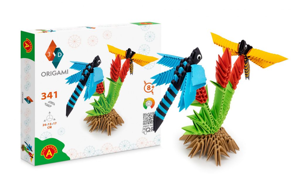 ORIGAMI 3D - Dragonflies - 341pcs