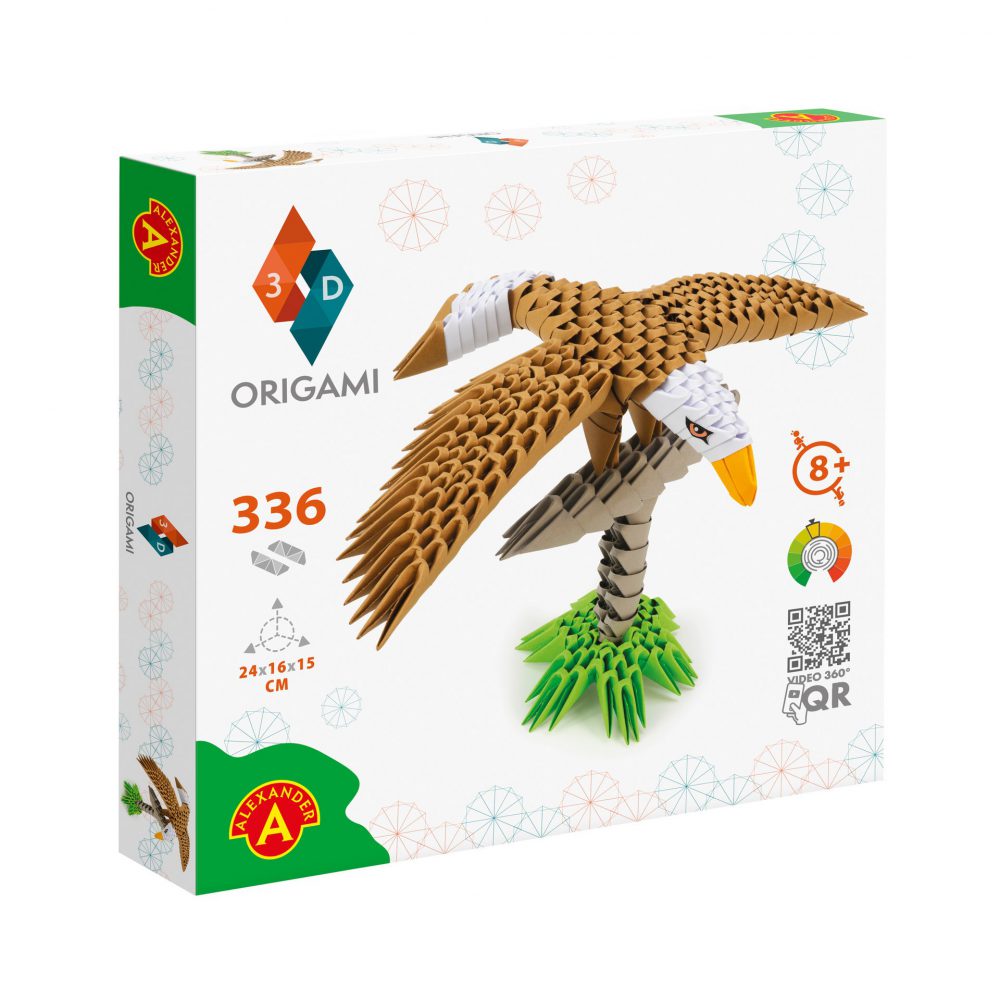 ORIGAMI 3D - Eagle - 336pcs