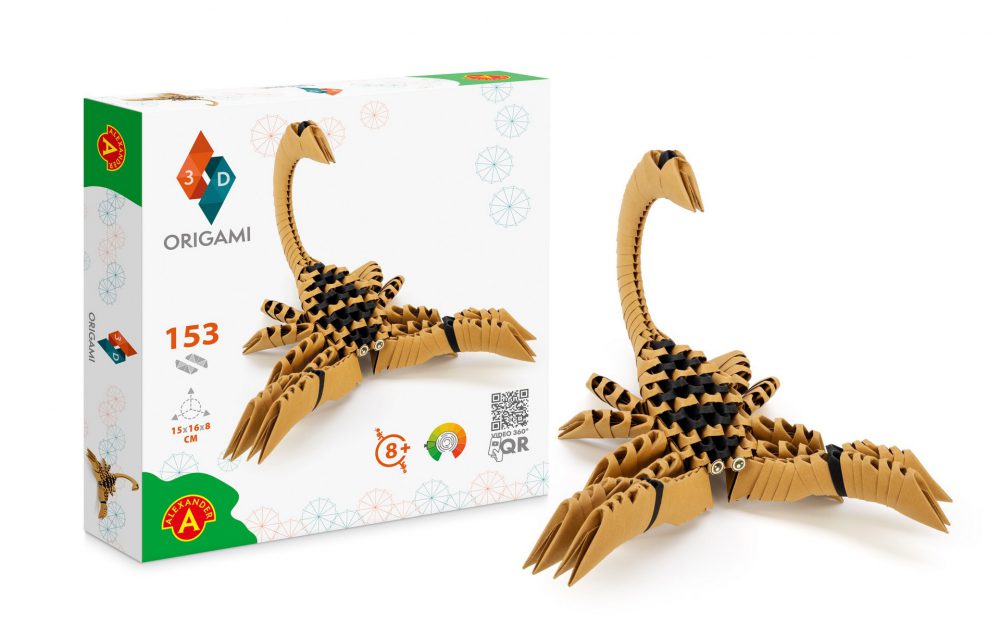 ORIGAMI 3D - Scorpion - 153pcs