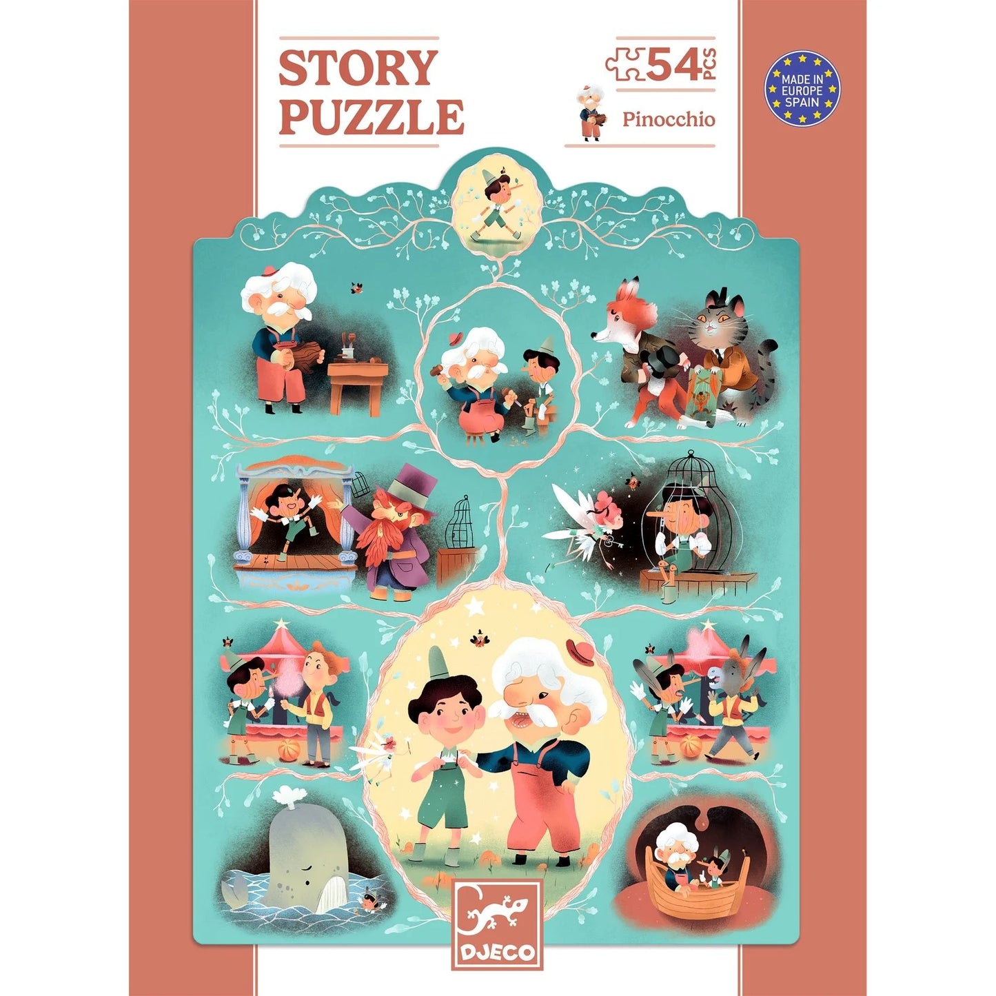 Story puzzel Pinocchio