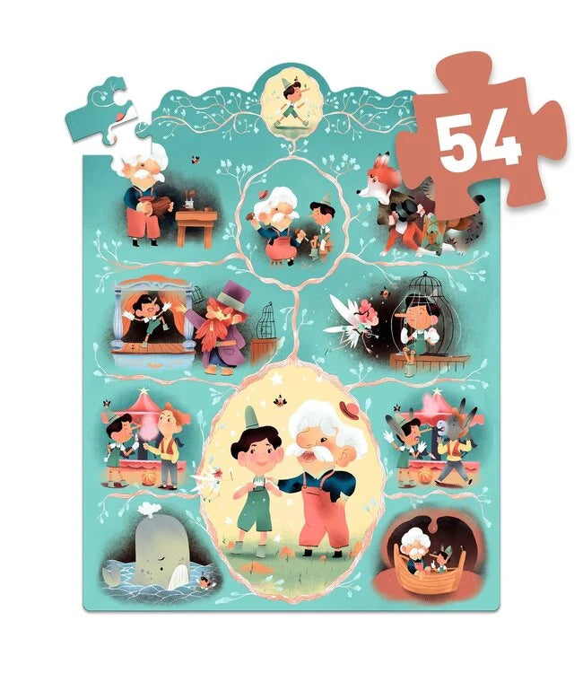 Story puzzel Pinocchio