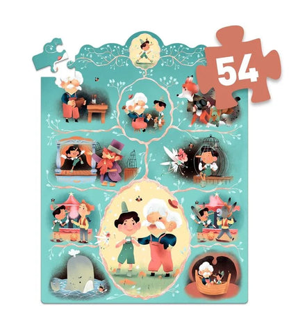 Story puzzel Pinocchio
