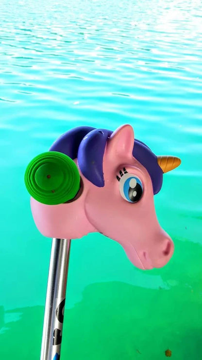 Scootaheadz eenhoorn paars/roze