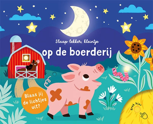 Slaap lekker kleintje op de boerderij