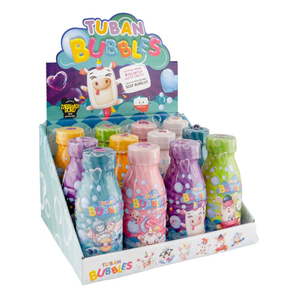 Tuban - Display Soap Bubbles – Mix 12 Pcs. X 250 ML