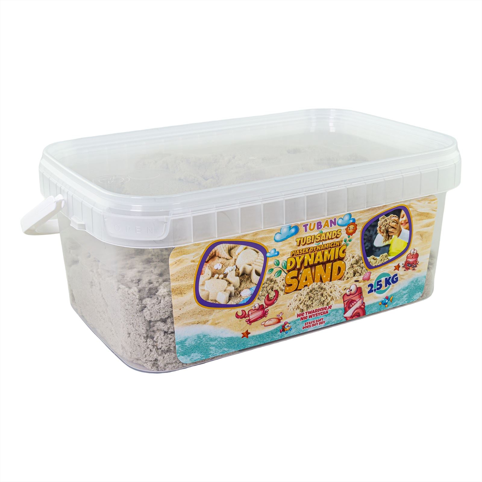Tuban - Dynamic Sand – Natural 2,5 Kg In Reusable Container