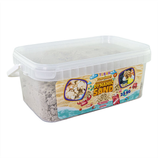 Tuban - Dynamic Sand – Natural 2,5 Kg In Reusable Container