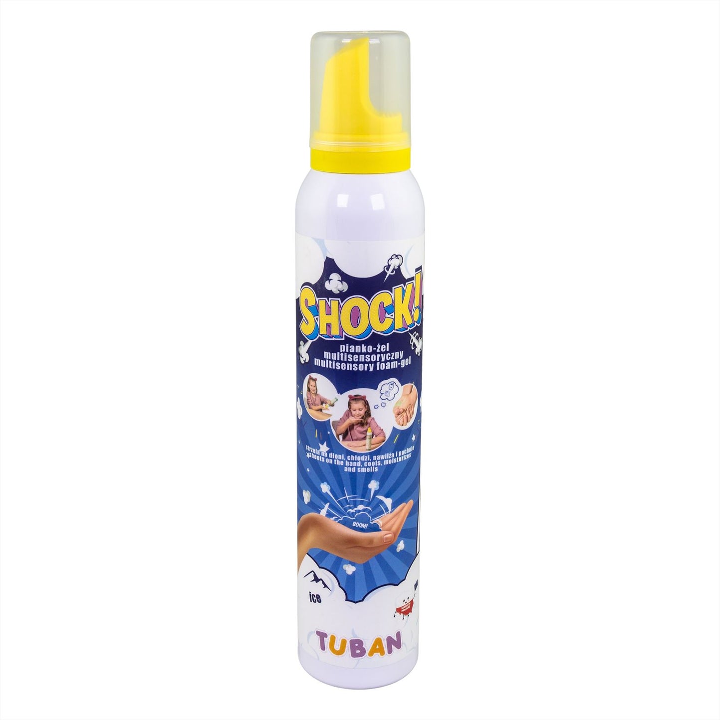 Tuban - Shock! – Multisensory Foam-Gel – Ice 200 ml