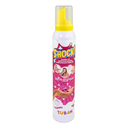 Tuban - Shock! – Multisensory Foam-Gel – Strawberry 200 ml
