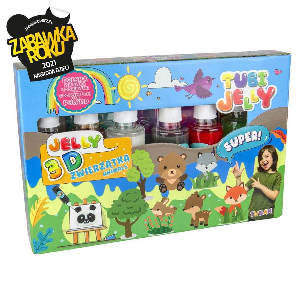 Tuban - Tubi Jelly Set With 6 Colors – Animals