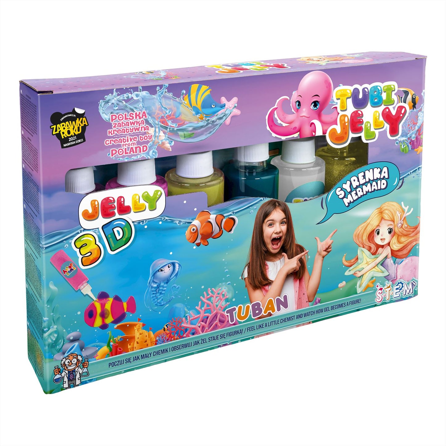 Tuban - Tubi Jelly Set With 6 Colors – Mermaid