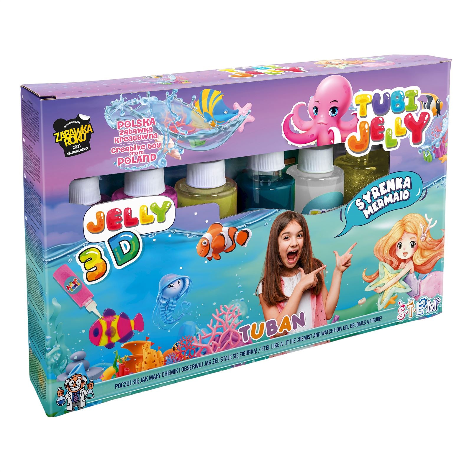 Tuban - Tubi Jelly Set With 6 Colors – Mermaid