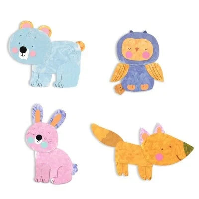 Finger painting bear