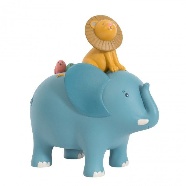Spaarpot olifant – Paprika de leeuw (Sous mon Baobab)