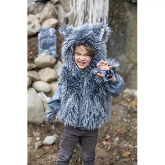 Big Bad Wolf Vest with Gloves, SIZE US 3-4