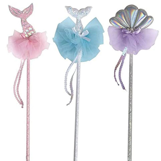 Mermaid Wand, 3 styles assorted